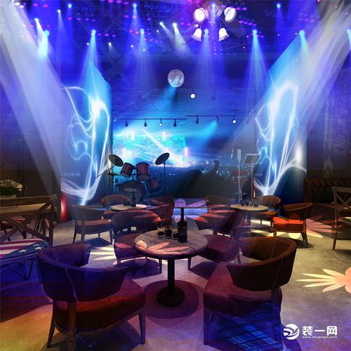 夜猫酒吧装修设计案例图-济南拓辰装饰首席设计师梁萍