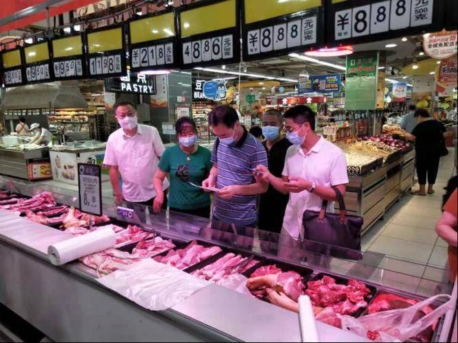 常德市市场监管局开展大型超市生鲜肉专项检查行动,已
