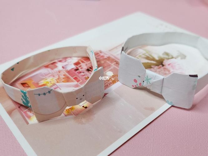 自制手工蝴蝶结手环,学会了给闺蜜做一个_手工制作_蝴蝶结_我的手工