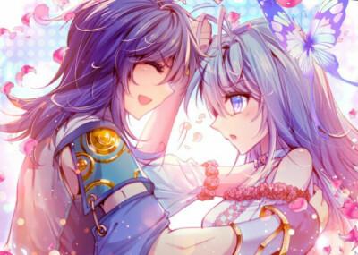 霍雨浩和唐舞桐情侣头像.