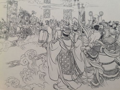 九轩版  大闹天宫>>(李翔绘画)(上)