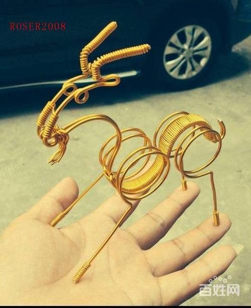 铜丝工艺品制作图解_铁丝工艺品简单教程