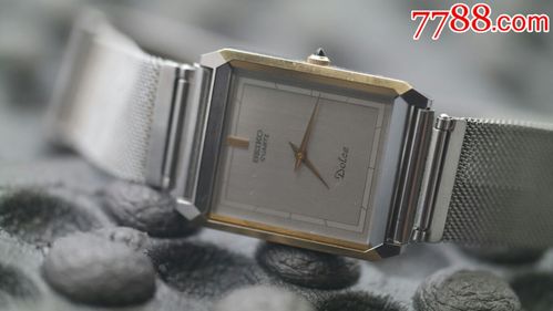 钨钢金边超薄美品日本精工高端dolce系列7730男士石英