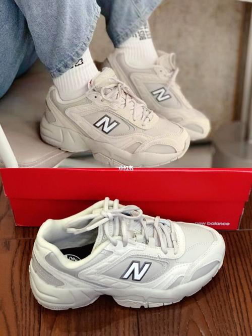 新百伦newblance nb452奶油百搭休闲老爹鞋_鞋子_百搭