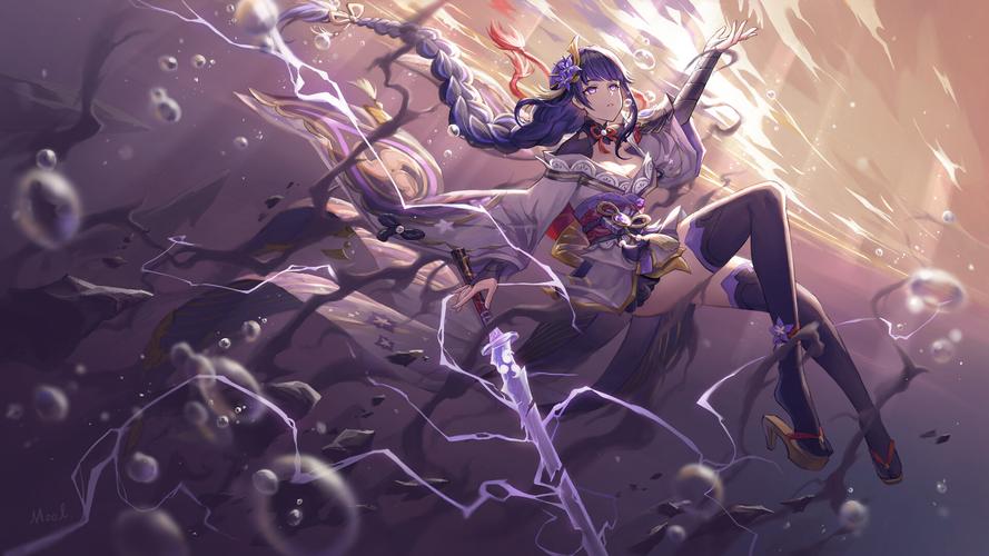 美图搬运原神角色图雷神