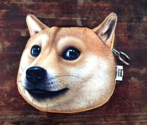 小狗 萌可爱 3d狗头零钱包 汪星人 哈士奇小狗狗硬币包
