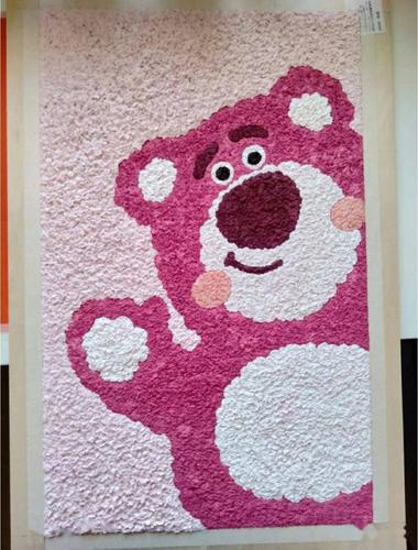 干货综合材料玩转创意纸浆画火速收藏