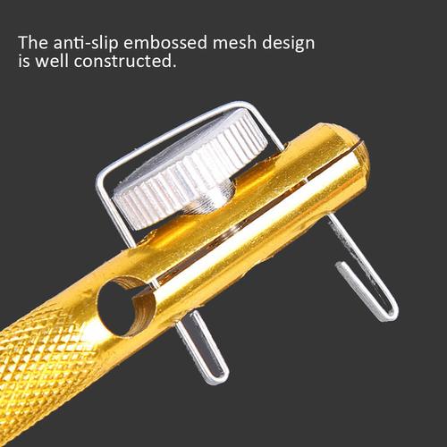 full metal fishing tie hook tool & hook knotting loop making