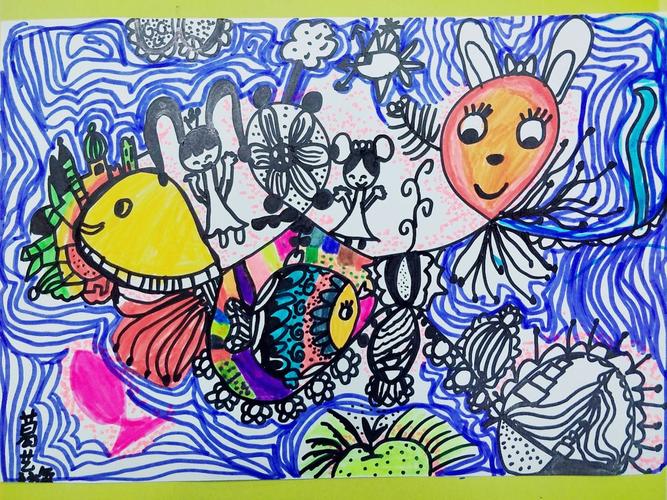 希望美术优秀小画家——葛艺璇作品集