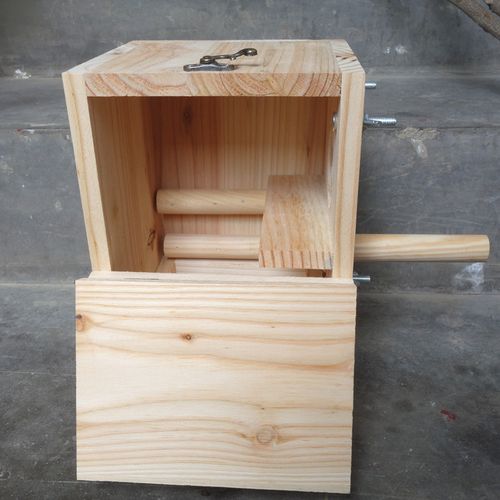 玄凤鹦鹉繁殖箱/鹦鹉窝/鹦鹉巢箱/立式抽屉繁殖箱/金太阳鸟窝