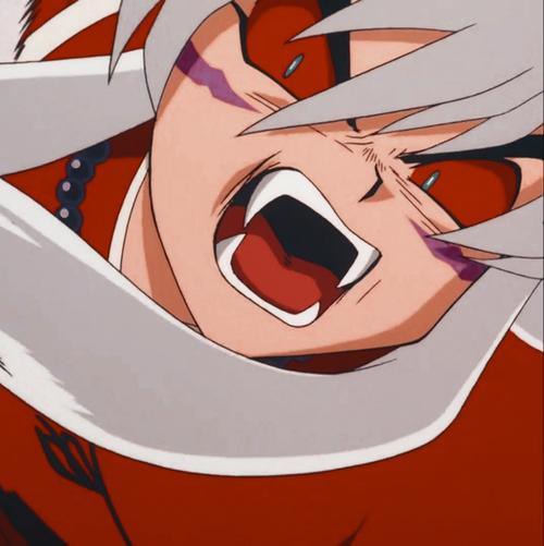 「第35期」动漫男头:妖化的犬夜叉无水印男生头像