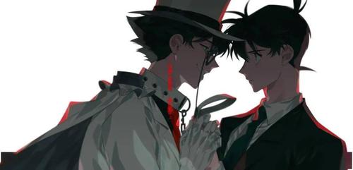 还有一对人气超高的男男cp或是灰原哀和柯南cp除了大家公认的毛利兰和