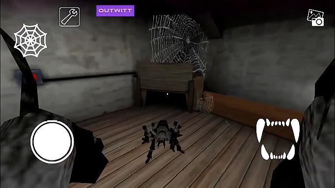 恐怖奶奶:用蜘蛛的视角玩游戏,当碰到另一个蜘蛛时会发生什么?