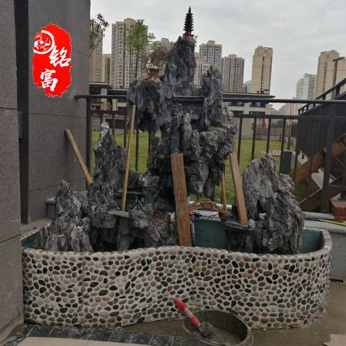 大型英石假山效果图-英石假山多少钱-大英德石图片