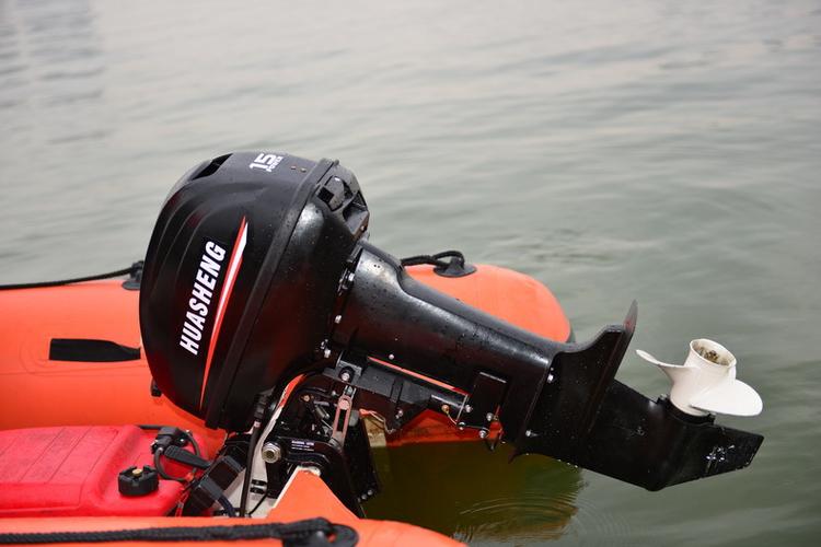 新款上市 华盛2冲程15马力船外机船马达船挂机橡皮艇发动机舷外机