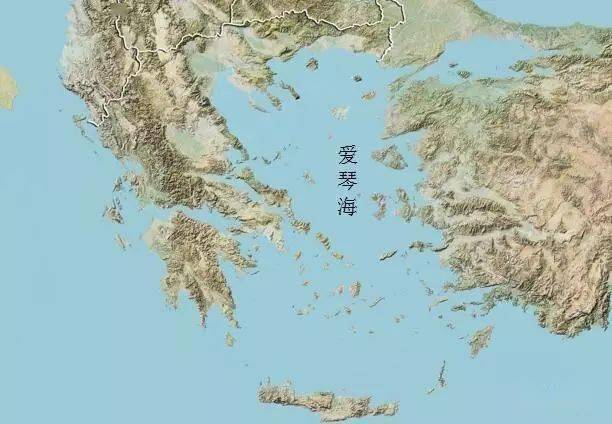 海洋科普1354波浪起伏的爱琴海