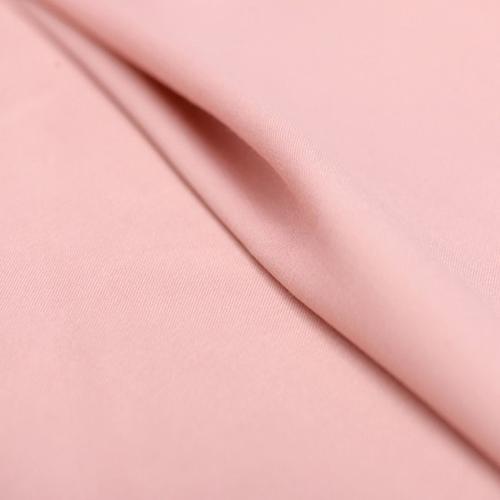 真丝羊毛粉色服装面料纯色连衣裙布匹面料重磅设计师布_7折现价11.