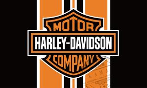 哈雷摩托车旗俱乐部旗帜重机酒吧装饰挂旗 赛车旗