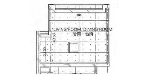 下面以安藤忠雄4×4住宅为例,简要说明清水混凝土具体平立剖面画法