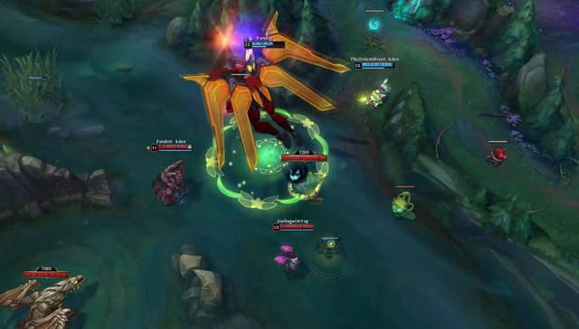 lol剑魔改版后成真正的"擎天柱",至少30米的身高吓懵大龙