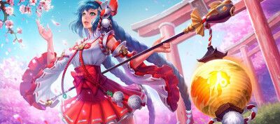 【王者荣耀-大乔】伊势巫女