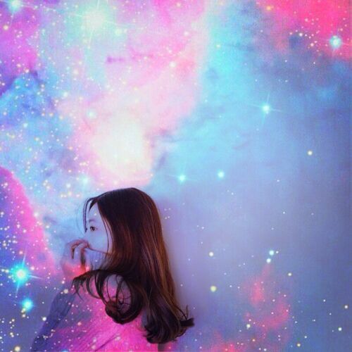 合成女头_中长发_唯美_星空_by冰心琉璃