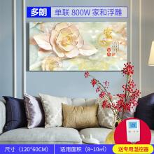多朗碳晶墙暖电暖器壁画家用电暖气壁挂式电热板节能电暖画取暖器 家