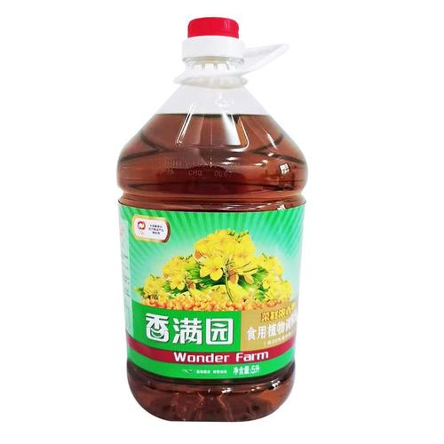 【香满园菜籽浓香调和油】5l【图片 价格 品牌 报价】-京东