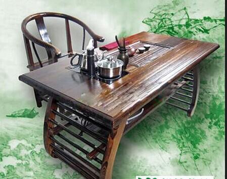 刺猬紫檀茶台|小叶紫檀茶桌丨北京小叶紫檀茶几|小叶