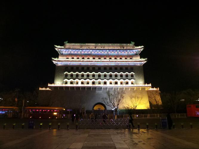 正阳门箭楼夜景
