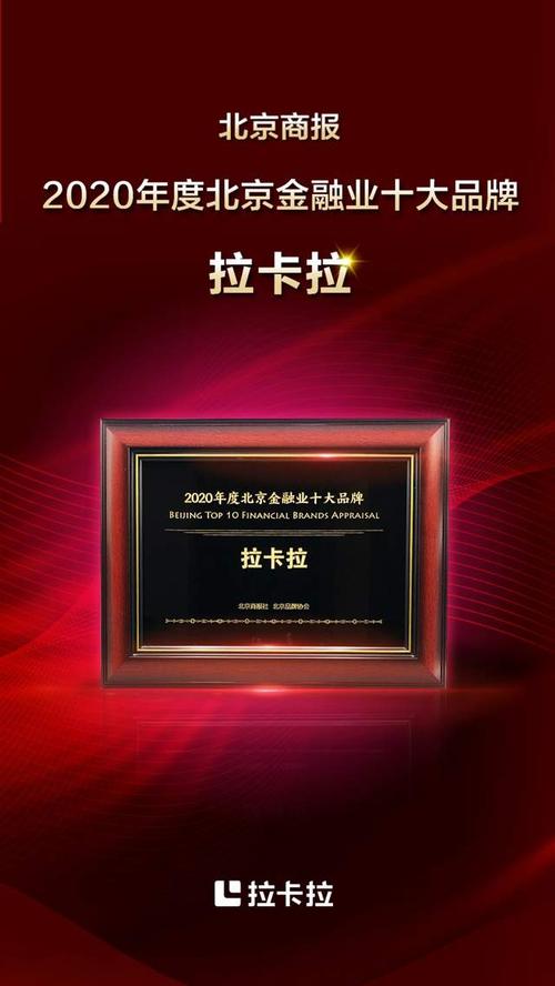 拉卡拉荣获北京金融业十大品牌奖
