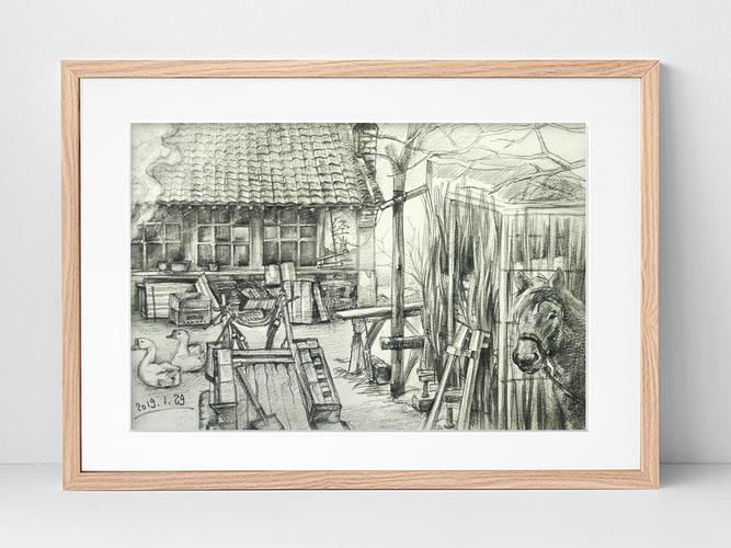 十年前的一个东北普通山区农家