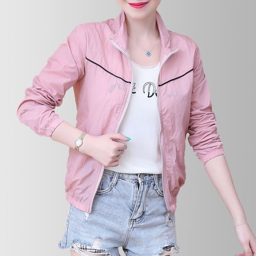 ga时尚女装立领轻薄遮阳外搭防晒衣服女式外套女