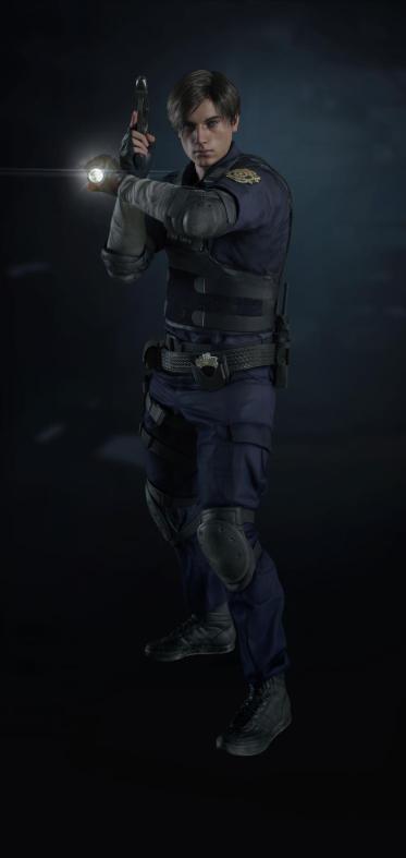 2k手机竖屏分辨率720x1520生化危机2里昂·斯科特·肯尼迪(leon scott