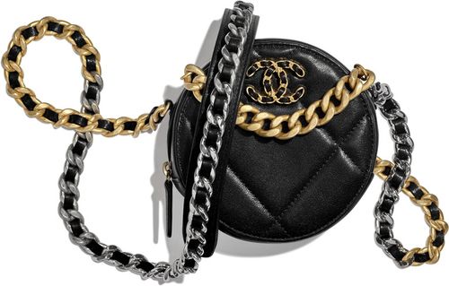 chanel ap0945 b01901 94305 chanel 19 小圆饼