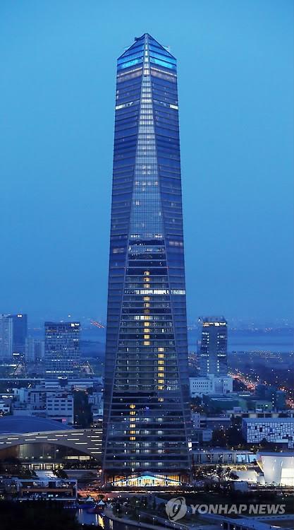 韩国最高大楼东北亚贸易中心竣工68层305米高