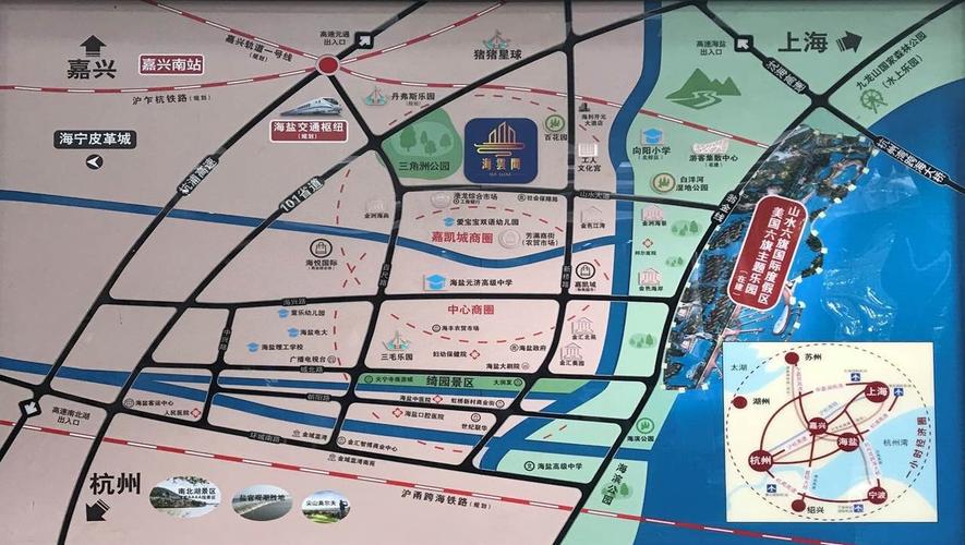 上海22号线接轨嘉兴5号线至海盐城区(规划),嘉兴地铁1线(规划)百尺路