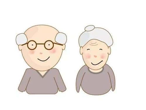 与爷爷奶奶外公外婆合影简笔画