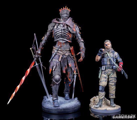 3150元的《黑暗之魂3》"薪王化身"手办开箱实拍 做工几近完美