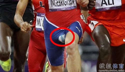 奥运囧时刻:田径帅哥裤裆爆开