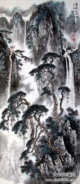 大中华书画网 >> 解维础国画 泰岳松云图   该作品已有[ 2566]人访问