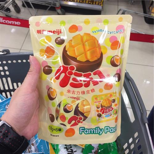一折明治橡皮糖巧克力