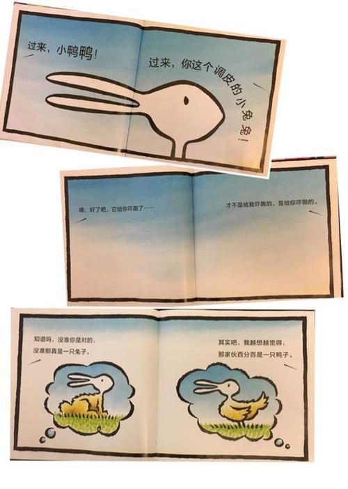 《鸭子?兔子?》:两个孩子都有充分的理由争执不休,谁对谁错?