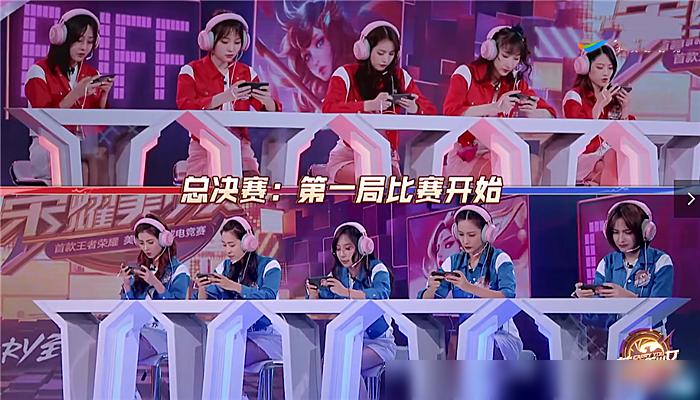 荣耀美少女总决赛:教练老帅出言嘲讽,职业选手短短竟惨遭下风!