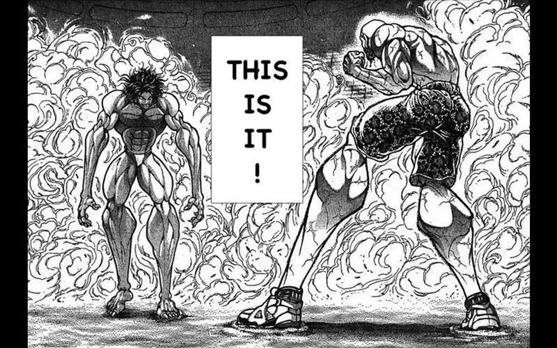 【刃牙】baki 杰克范马vs皮可 - 前辈,我们现代人进化完全了吗!