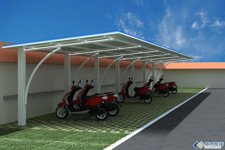 小区电动车停车棚效果图及模型图片http://bbsfile.co188.