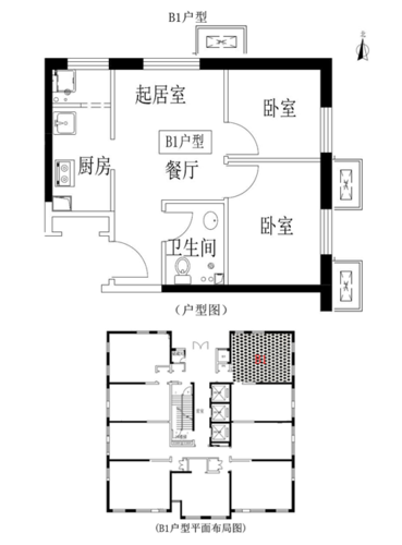 朝阳燕保·马泉营家园公租房项目户型图