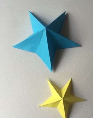 五角星怎么折纸质