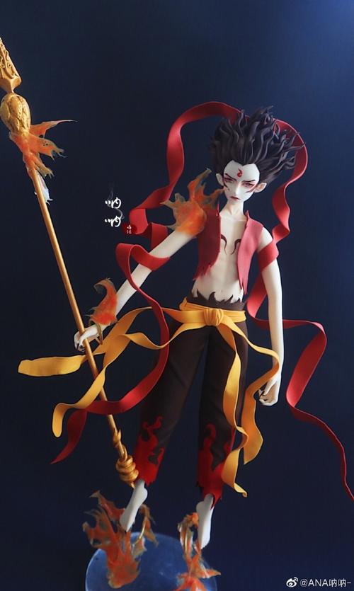 超轻粘土哪吒手办人偶作品欣赏