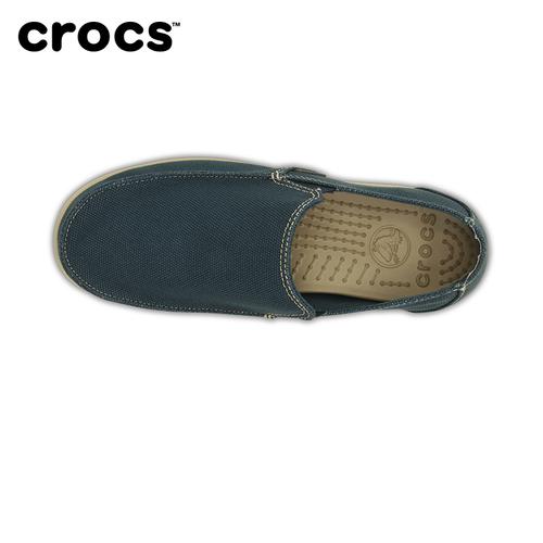 crocs男帆布鞋 卡骆驰圣克鲁兹休闲商务男秋冬低帮便鞋|202972